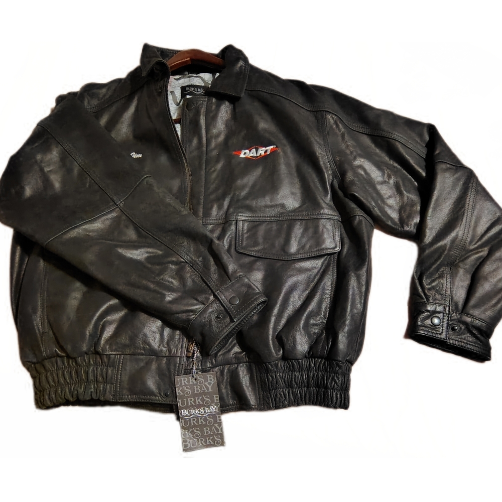 Black Leather Jacket 1 Million Miles Accident Free